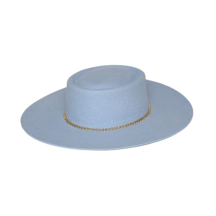 Dumont | Baby Blue / Slim Golden Chain