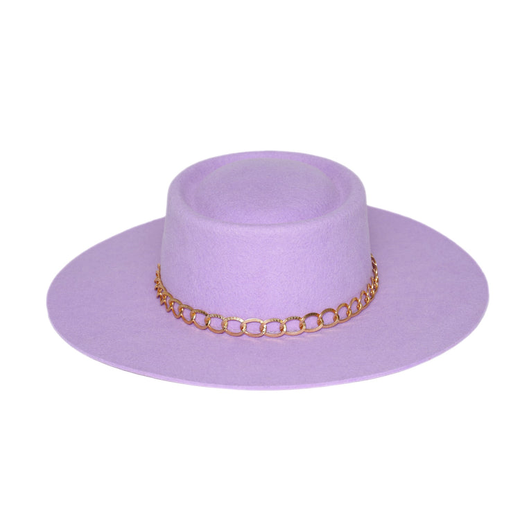 Dumont | Purple / Chunky Golden Chain