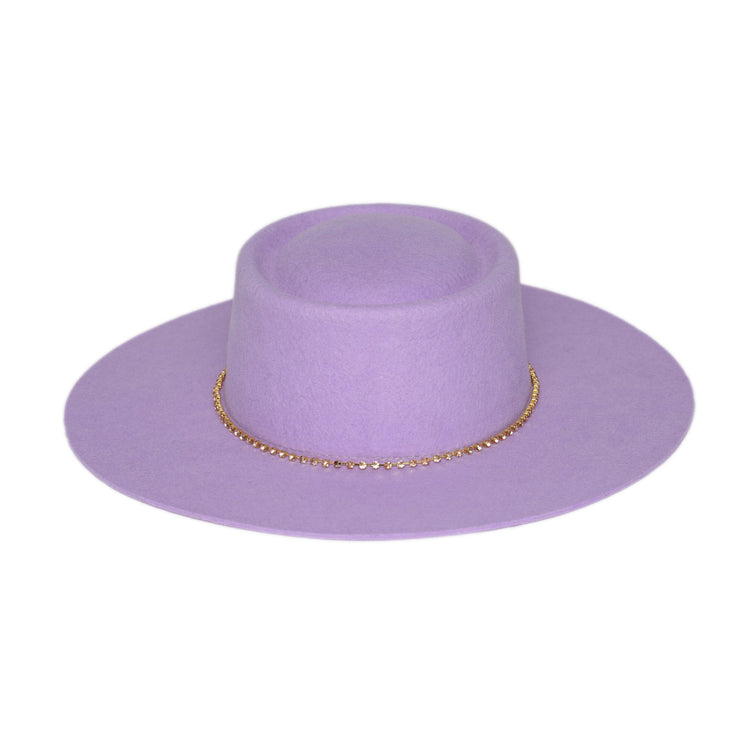 Dumont | Purple / Slim Golden Chain