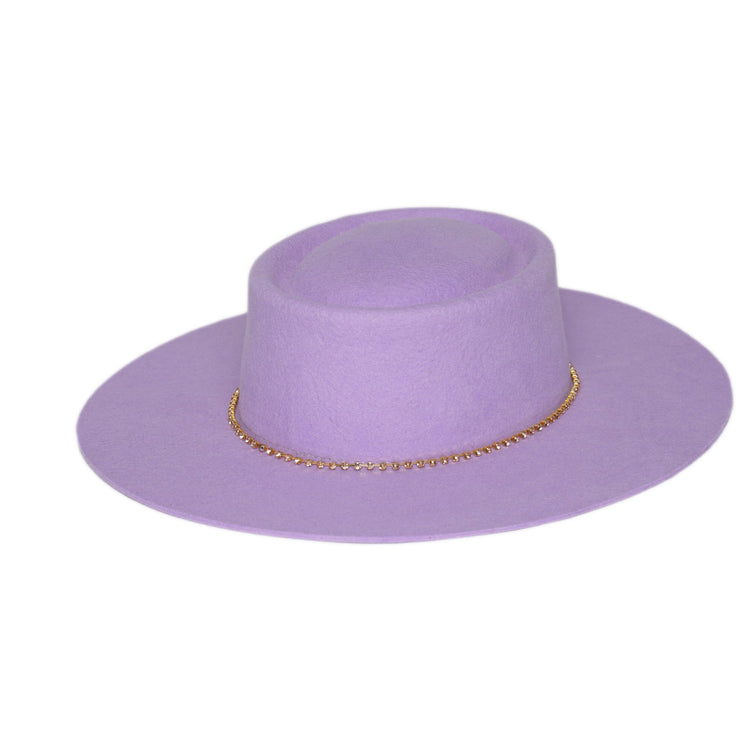 Dumont | Purple / Slim Golden Chain