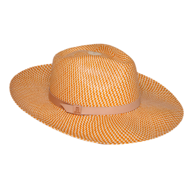 Zigzag | Orange / Natural