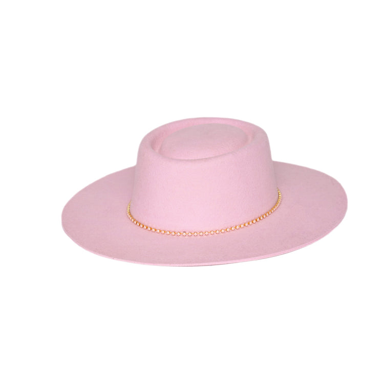 Dumont | Pink / Slim Golden Chain