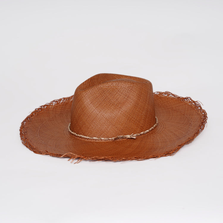 Classic Avocado Long Brim | Brown