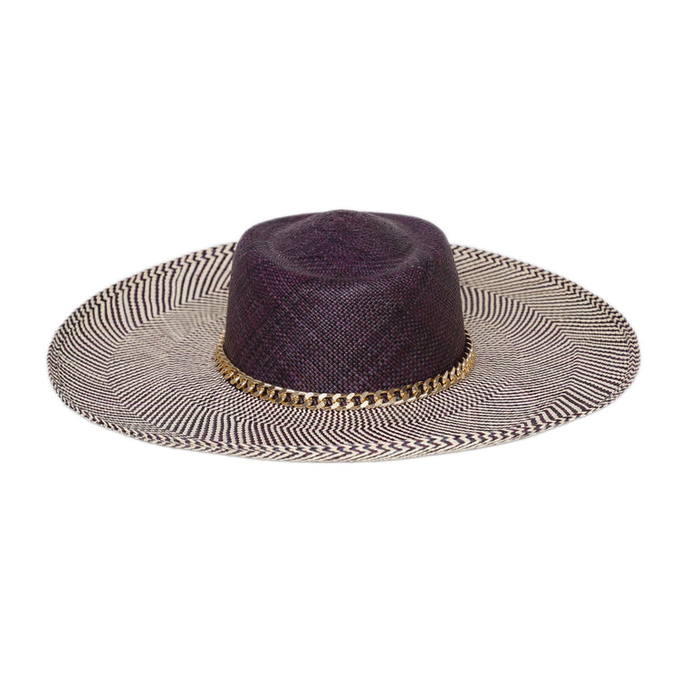 Dumont Large Brim | White / Natural / Black