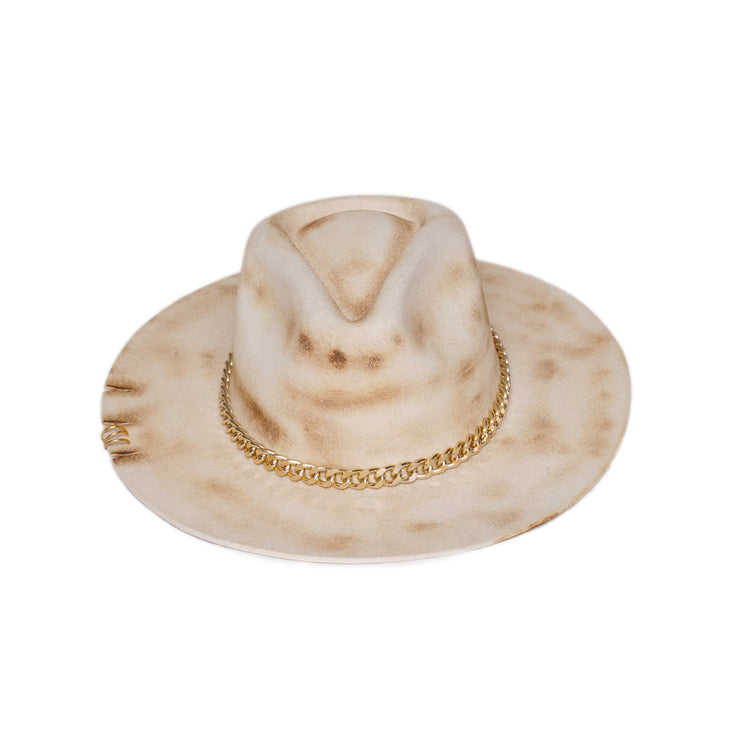 Classic Fedora | Burnt Beige