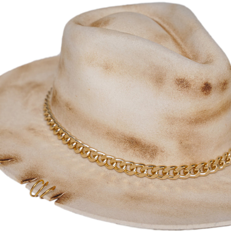 Classic Fedora | Burnt Beige
