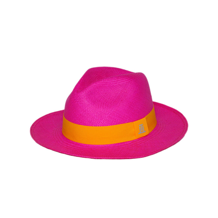 Classic Panama | Fuxia / Orange