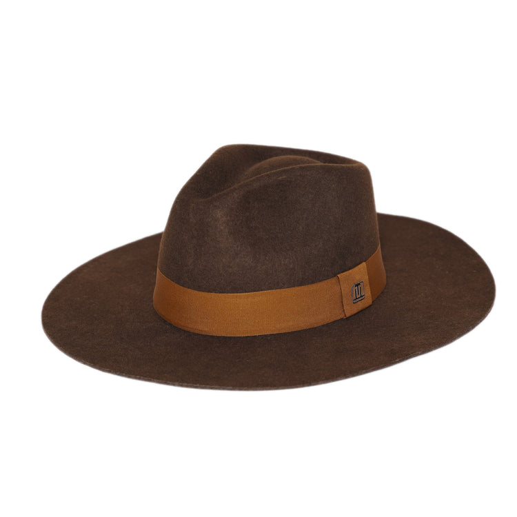 Classic Fedora | Brown / Light Brown